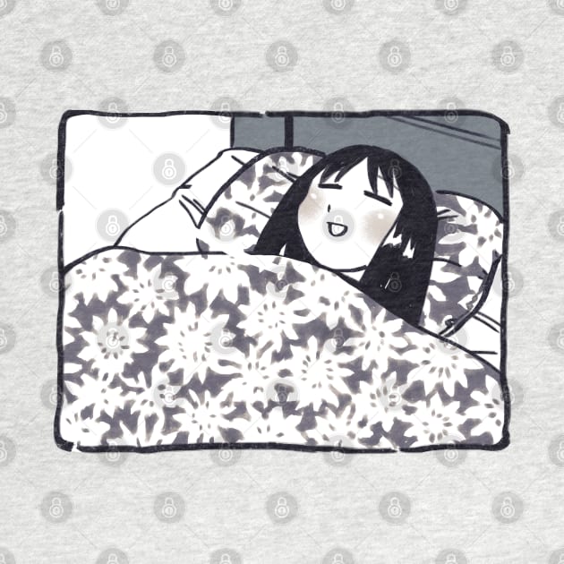 I draw happy sleepytime osaka  / funny azumanga daioh manga panel by mudwizard